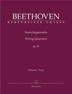 Ludwig van Beethoven - Cvartetele numerele 7, 8, și 9, "Razumovski", Op 59