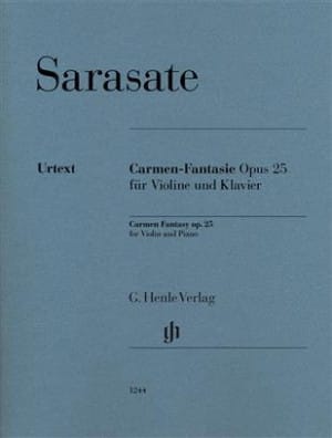 Pablo Sarasate - Fantezia Carmen pentru vioară și pian, Op. 25