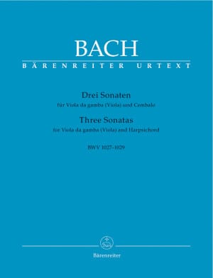 J. S. Bach - Trei sonate pentru viola și clavecin - BWV 1027-1029