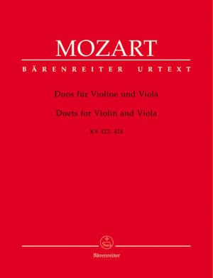 W. A. Mozart - Duo pentru vioară și violă - KV 423, 424