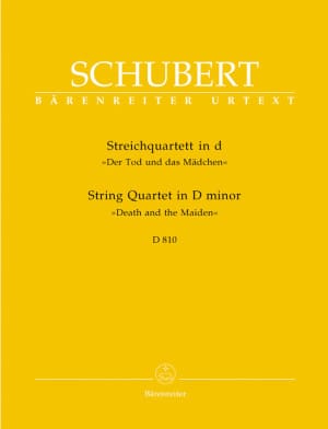 Franz Schubert - Cvartetul "Fata și moartea" în re minor, D 810