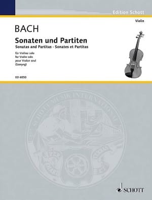 J. S. Bach - Sonatele și Partitele pentru vioară solo - BWV 1001-1006