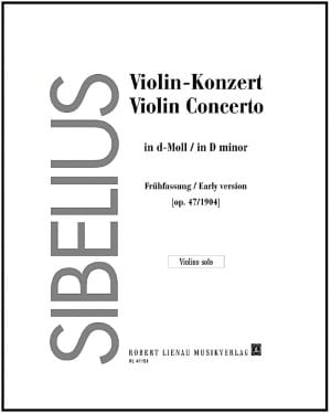 Jean Sibelius - Concertul pentru vioară și orchestră, Op 47